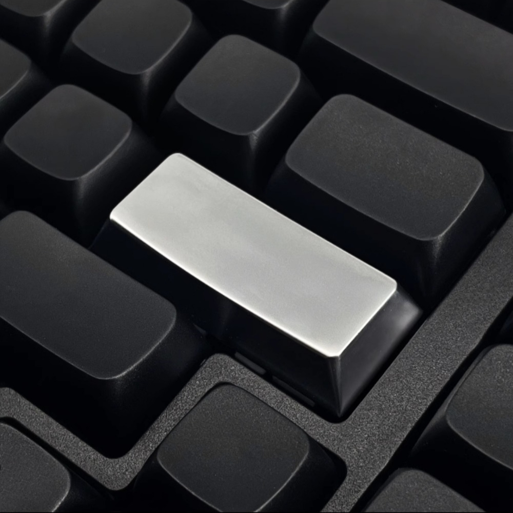 Keycaps Cherry Profile Pbt - 1 قطعة سبائك الألومنيوم أدخل مفتاح