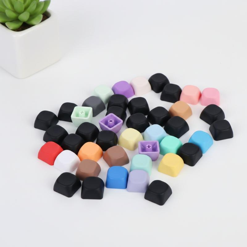 Keycaps Blank Pbt 1U - 10/20 قطعة غطاء مفاتيح PBT بتصميم