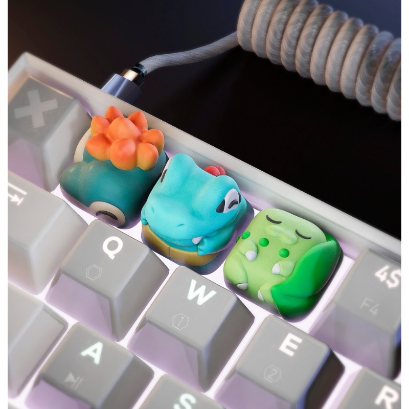 Keycaps Low Profile Choc - أفضل ثلاث أغطية مفاتيح بتصميم شخصيات