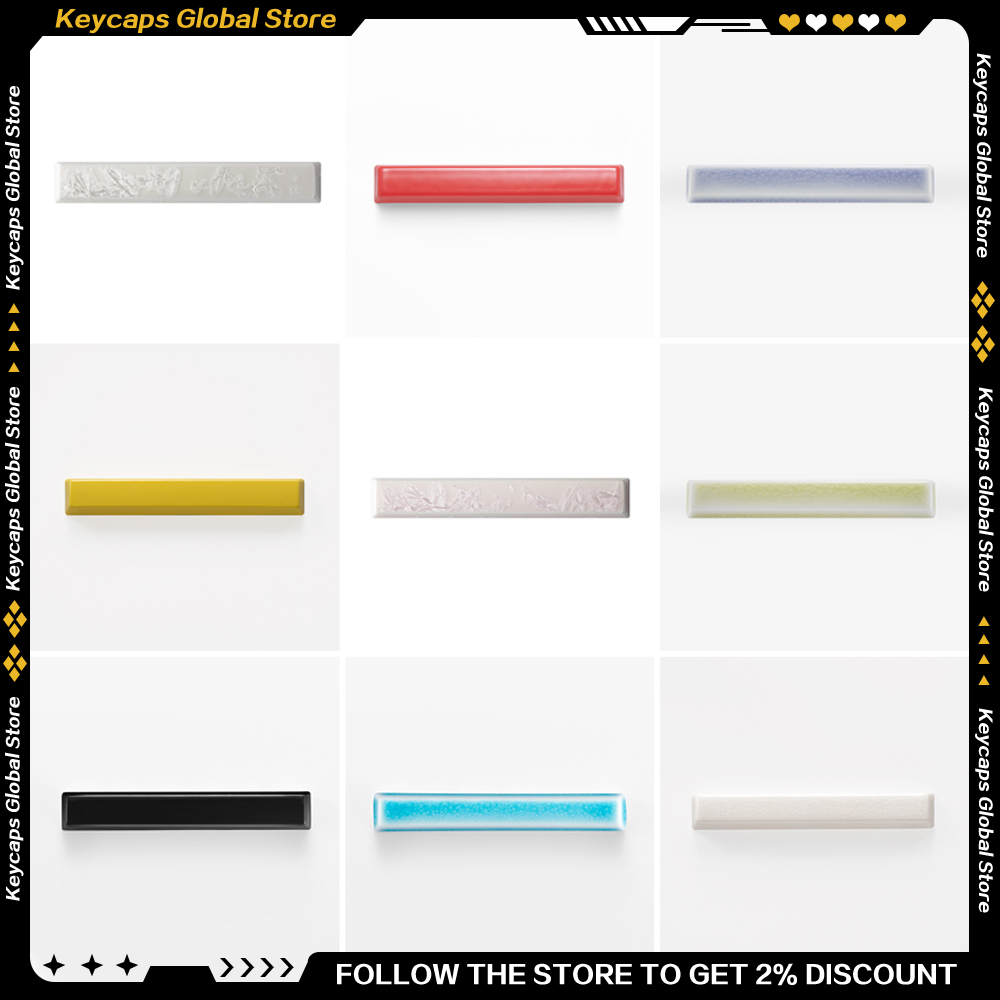 Keycaps Spacebar 6.25U Custom - غطاء مفتاح سيراميك Shanhai 6.25U بتصميم