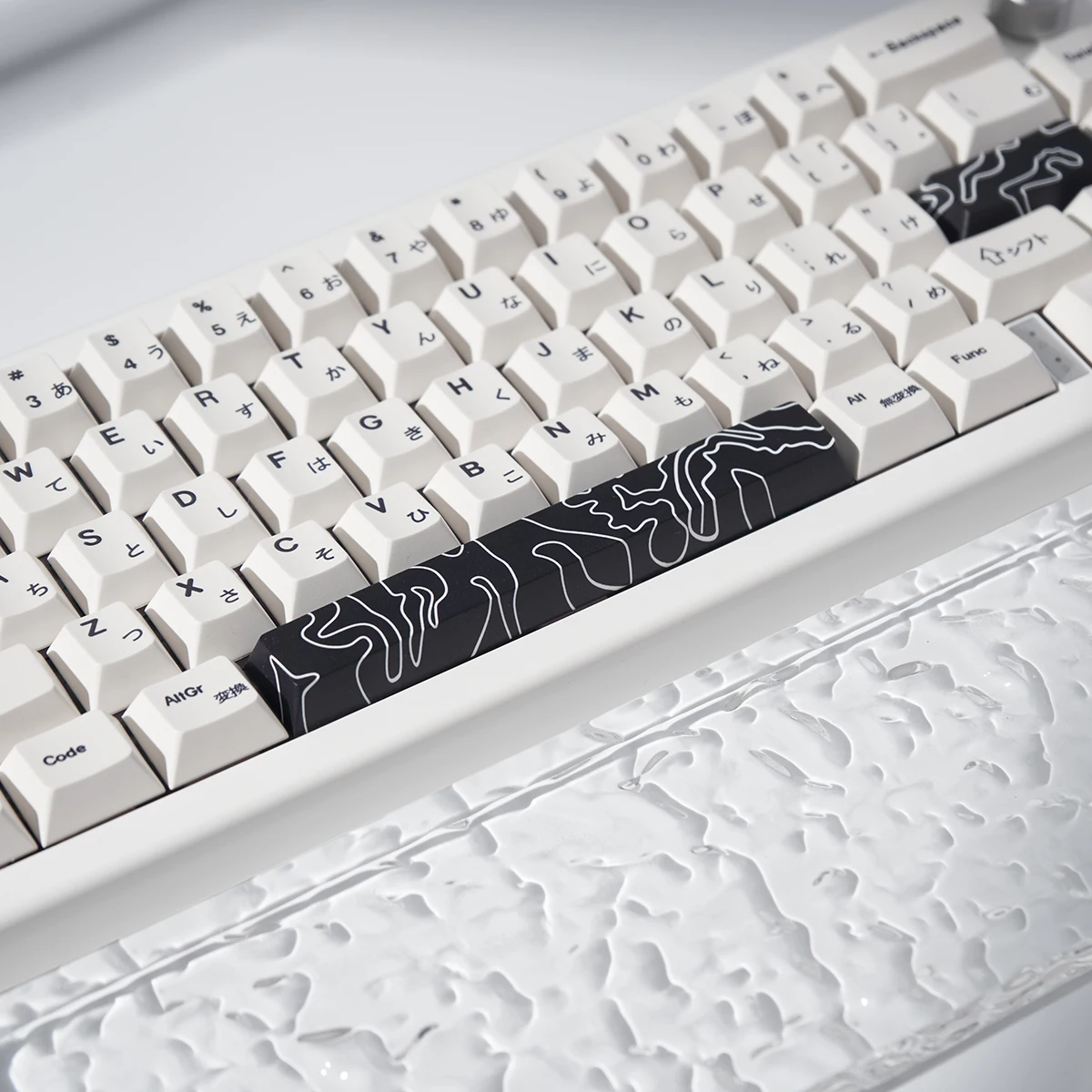 Keycaps Spacebar 6.25U Custom - المرجان البحر Keycap 4 قطعة أغطية