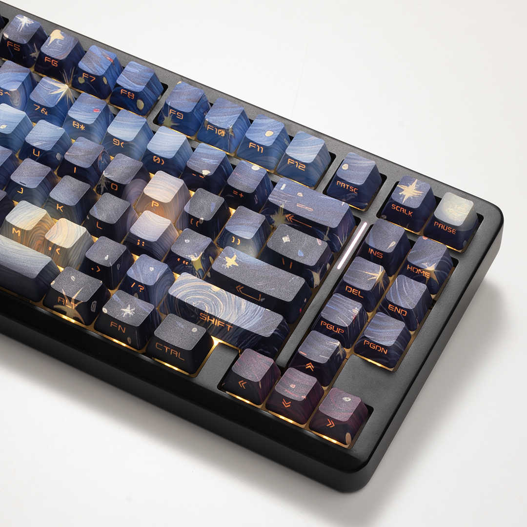 Keycaps Oem Profile 87 Keys - لوحة مفاتيح ميكانيكية مخصصة JKDK بتصميم