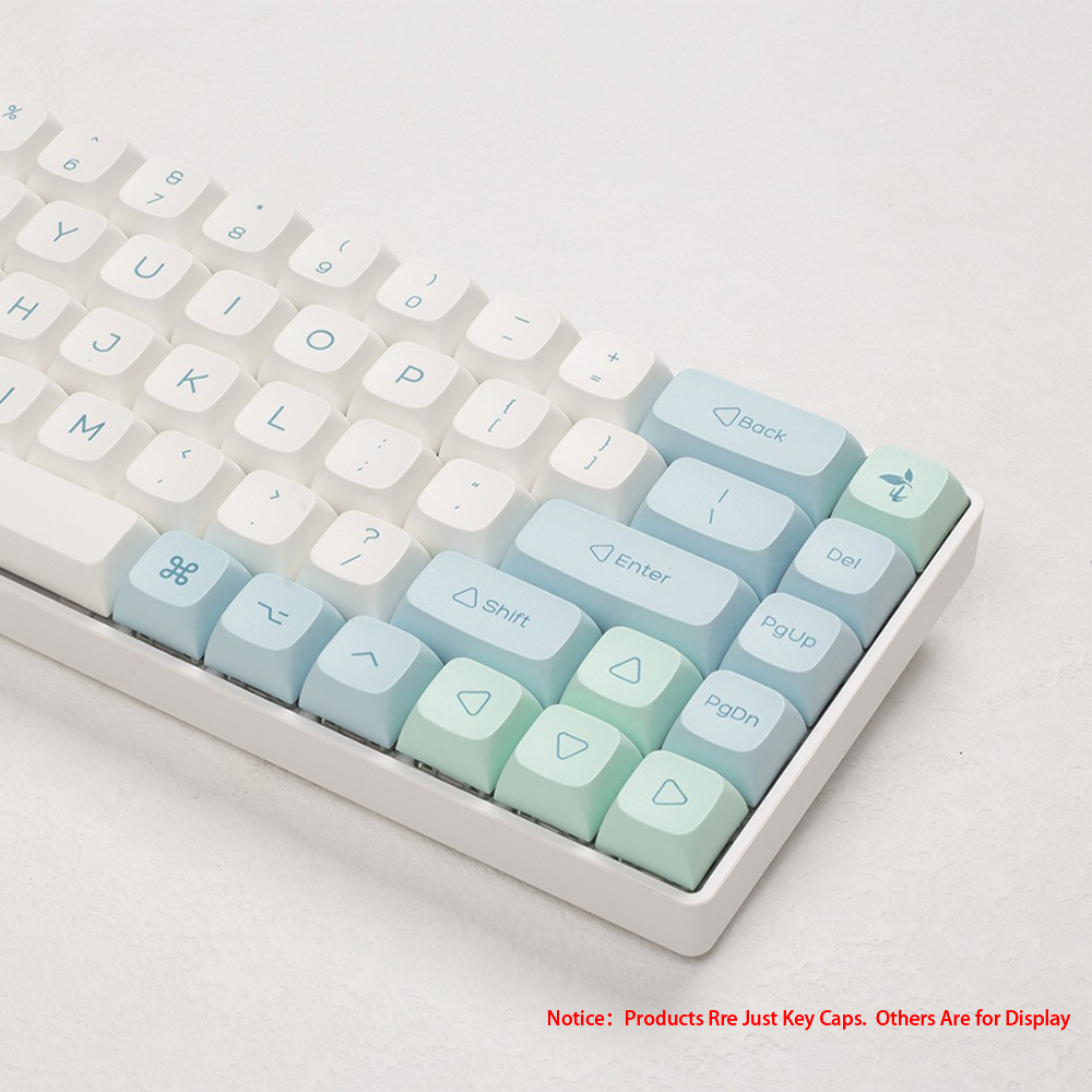 Keycaps Xda Profile Pbt Dye Sub - Ice كريستال النعناع كيكابس ل البط