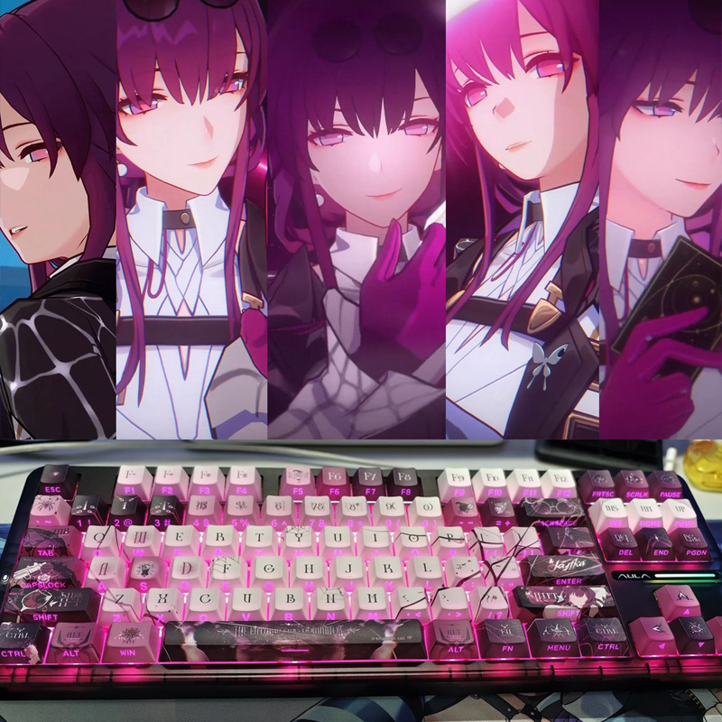 متوفر في المخزون: ملحقات أنيمي - مراجعة Keycaps Cherry Profile Pbt وسعره