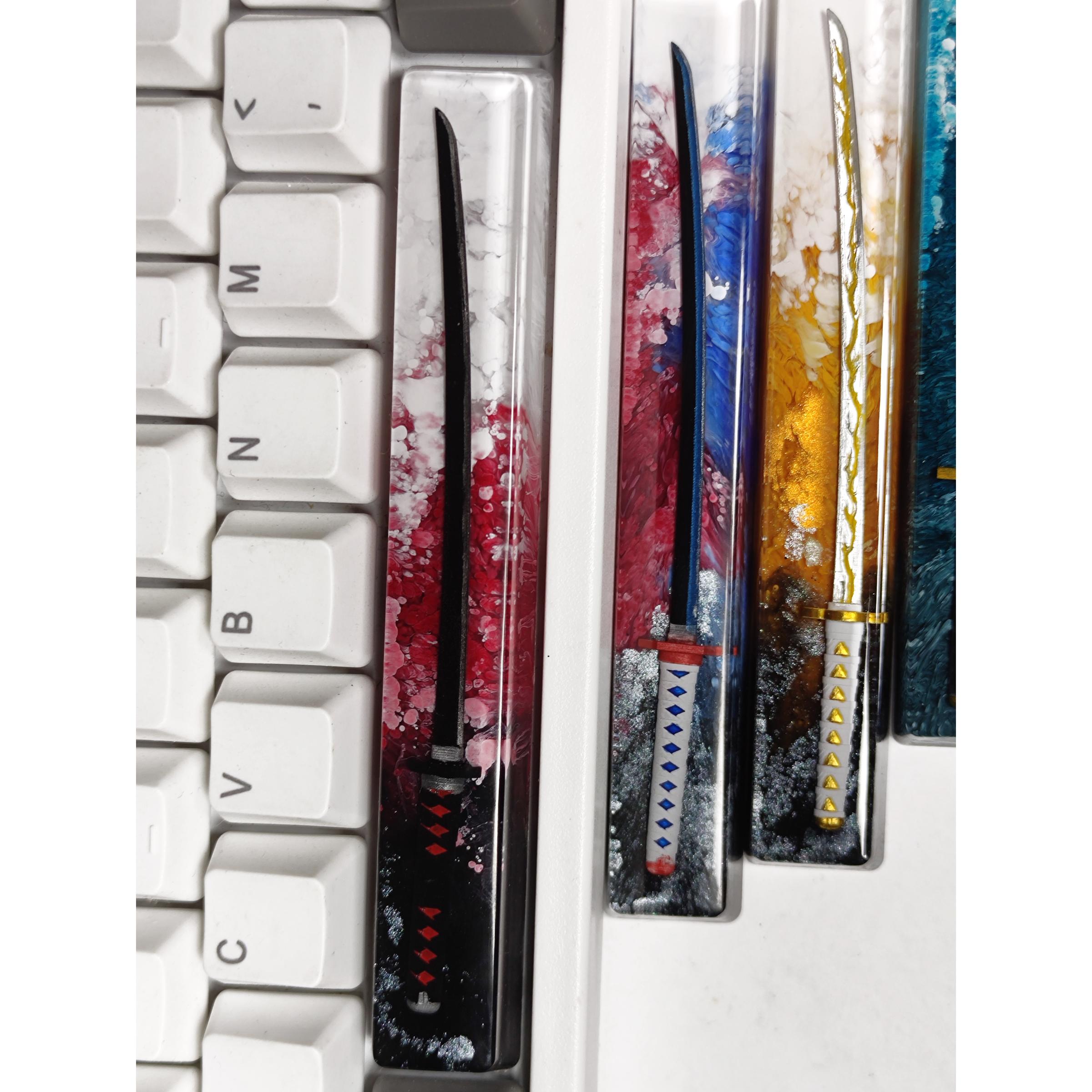 أغطية مفاتيح ريزين مخصصة بتصمي - مراجعة Keycaps Spacebar 6.25U Custom وسعره
