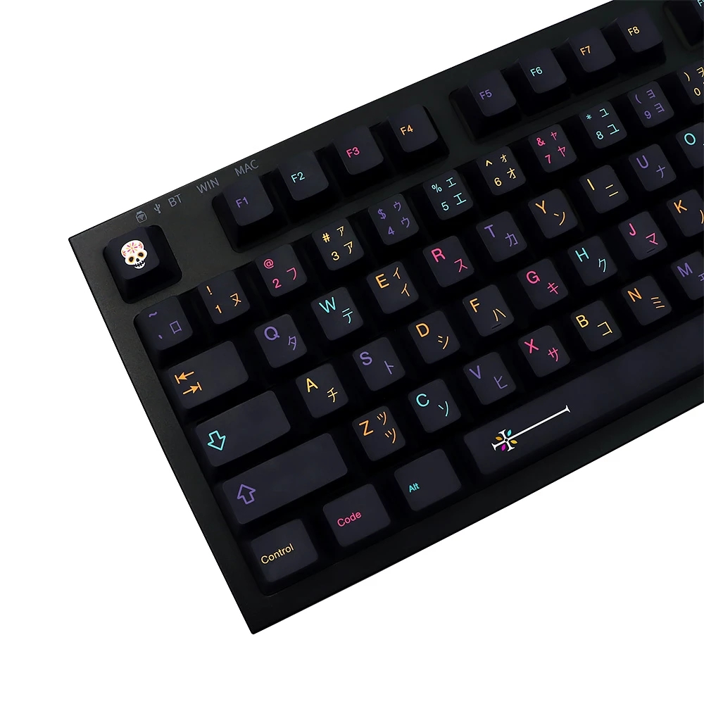 1 مجموعة GMK Mictlan كيكابس ال - مراجعة Keycaps Cherry Profile Pbt وسعره