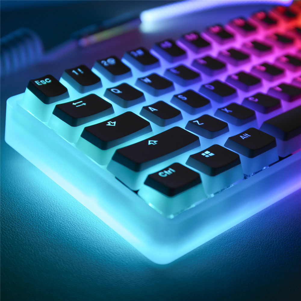 104 مفاتيح بودنغ أغطية المفاتي - مراجعة Keycaps Pbt Double Shot 104 Keys وسعره