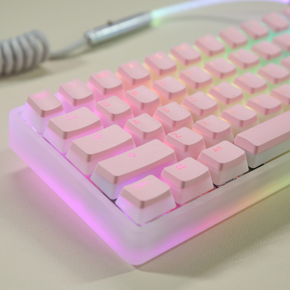 104 مفاتيح بودنغ أغطية المفاتي - مراجعة Keycaps Pbt Double Shot 104 Keys وسعره