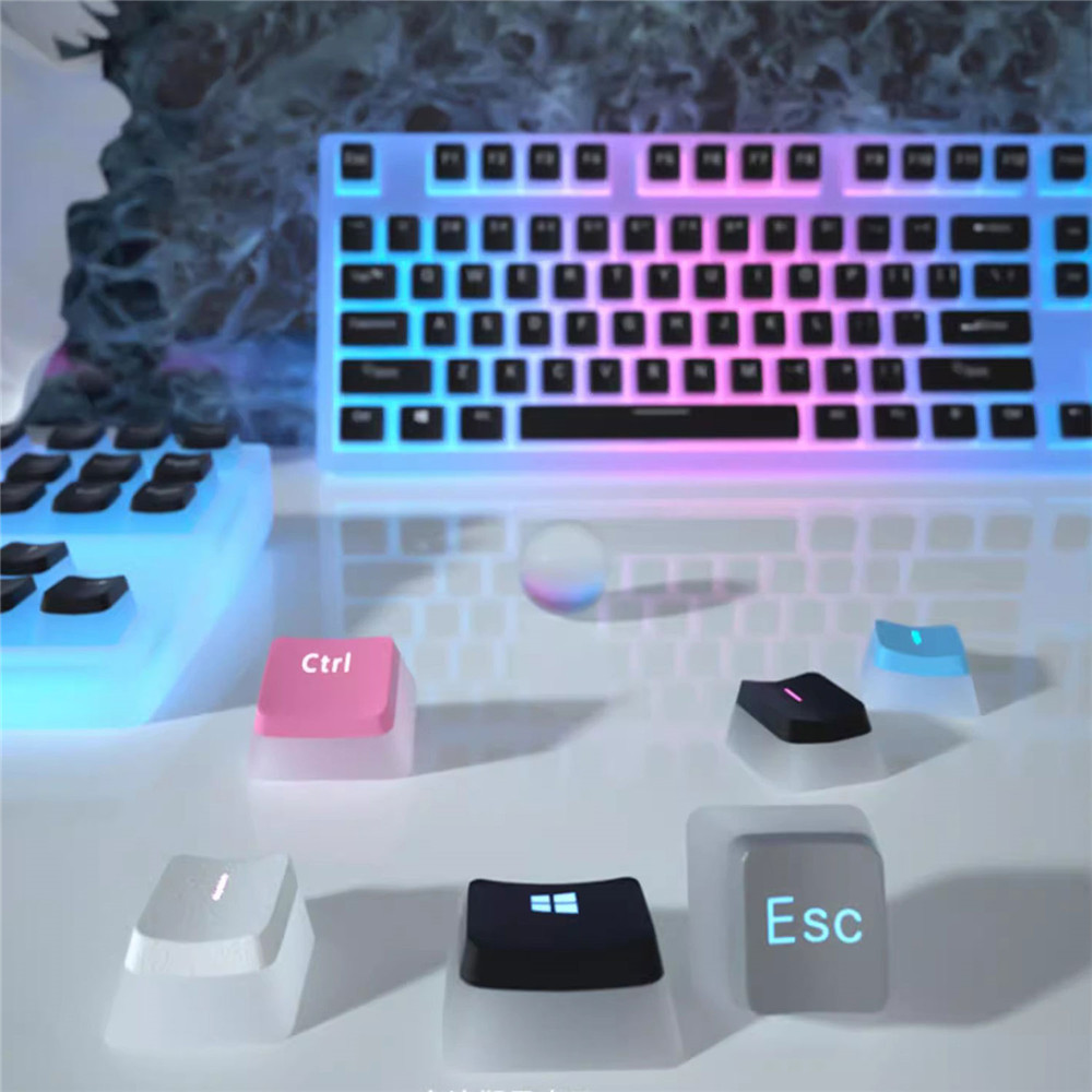 104 مفاتيح بودنغ أغطية المفاتي - مراجعة Keycaps Pbt Double Shot 104 Keys وسعره