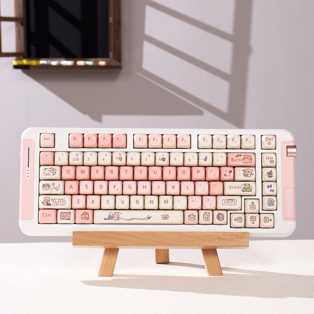 أغطية مفاتيح MOA 130 مفتاح PBT - مراجعة Keycaps Pbt Double Shot 104 Keys وسعره