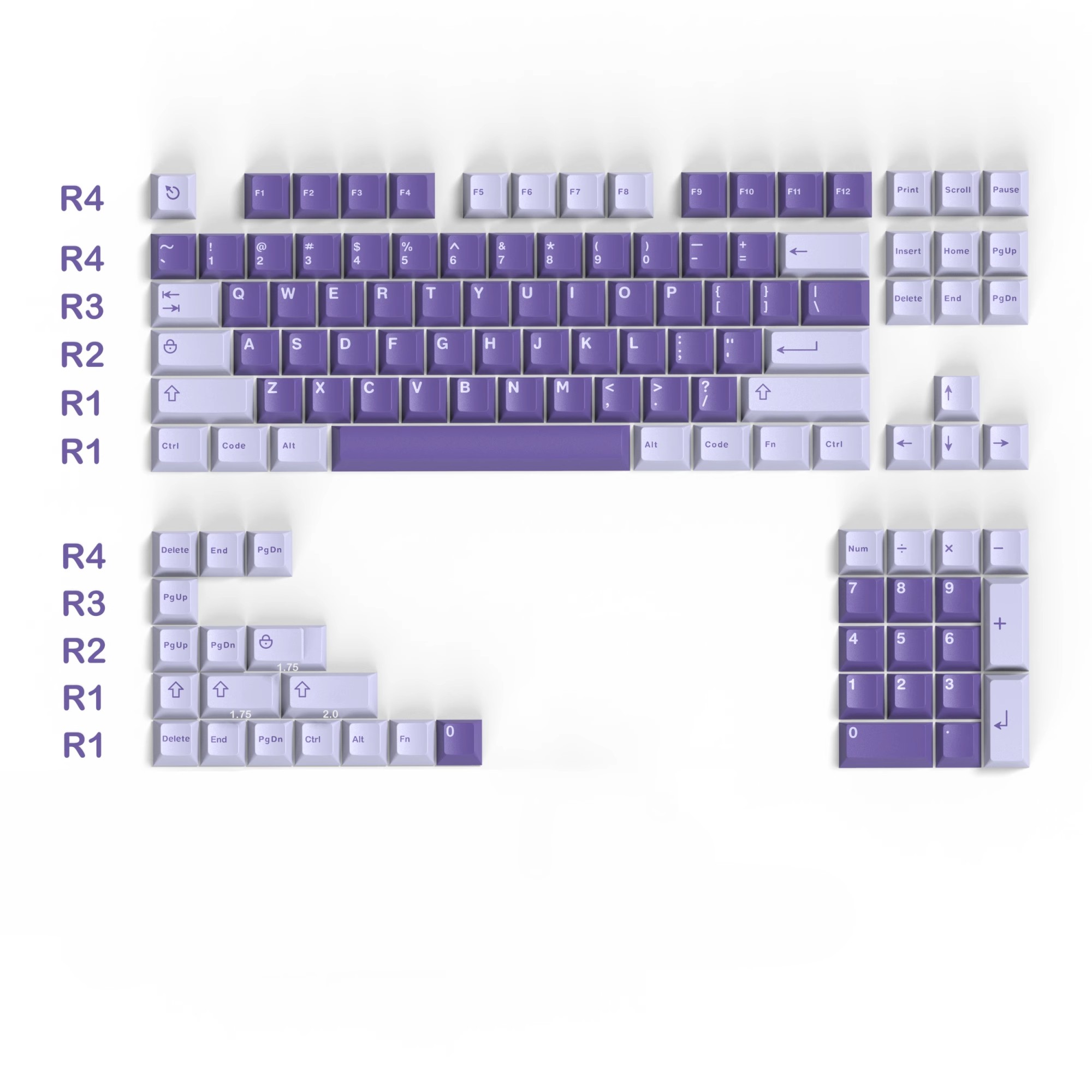 1 مجموعة Aifei استنساخ GMK فرو - مراجعة Keycaps Gmk Clone Abs وسعره