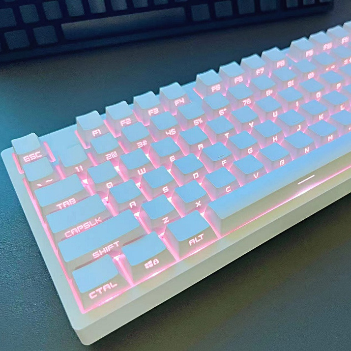 أغطية مفاتيح 131 بإضاءة خلفية  - مراجعة Keycaps Oem Profile 87 Keys وسعره