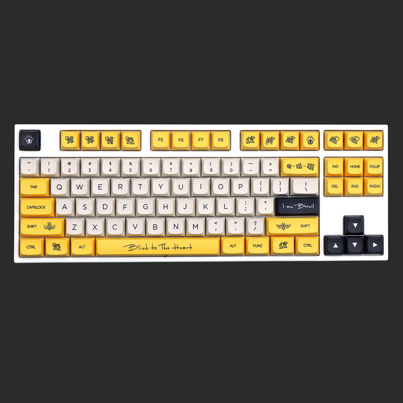 140 مفتاح/مجموعة الملاك أو الش - مراجعة Keycaps Xda Profile Pbt Dye Sub وسعره