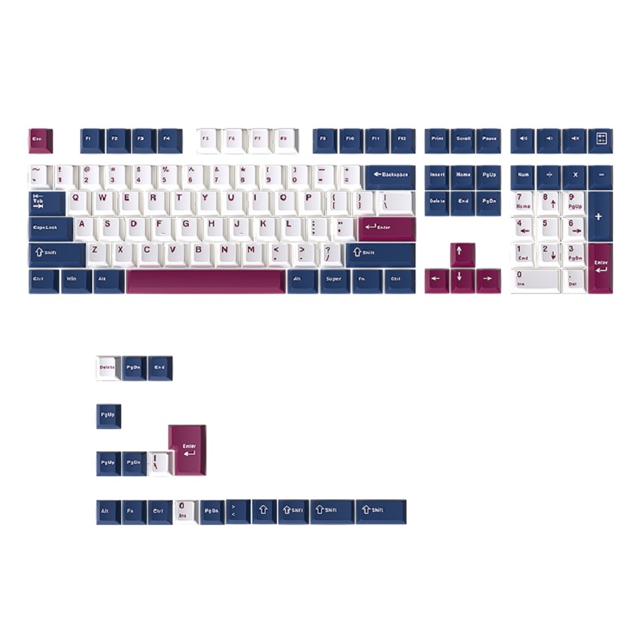 126 مفتاحًا من نوع Warrior بال - مراجعة Keycaps Pbt Double Shot 104 Keys وسعره