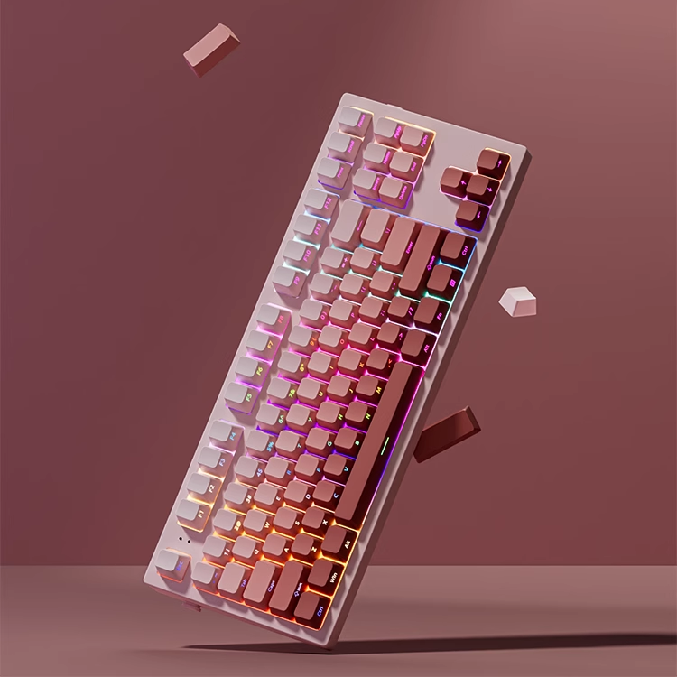 OEM الملف الشخصي التدرج كيكابس - مراجعة Keycaps Pbt Double Shot 104 Keys وسعره