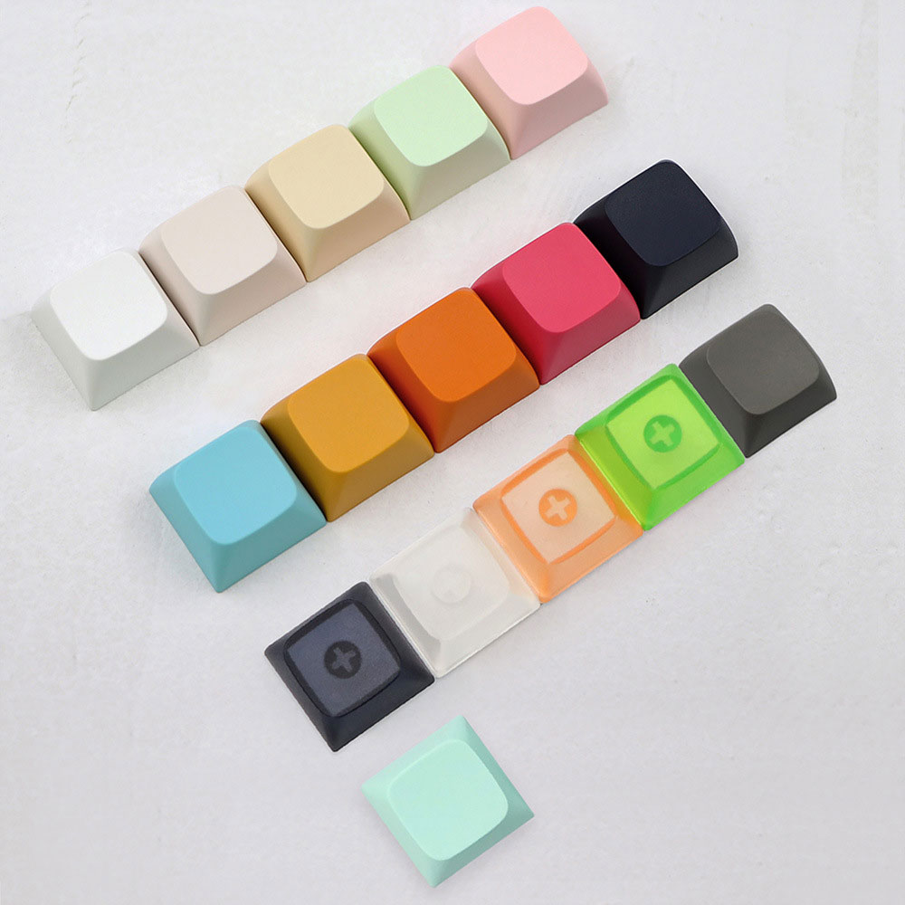 مجموعة من 10 أغطية مفاتيح فارغ - مراجعة Keycaps Blank Pbt 1U وسعره
