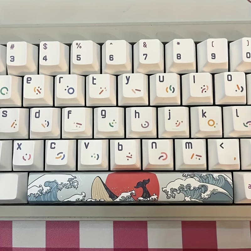 1 قطعة/2 قطعة أغطية مفاتيح الب - مراجعة Keycaps Cherry Profile Pbt وسعره