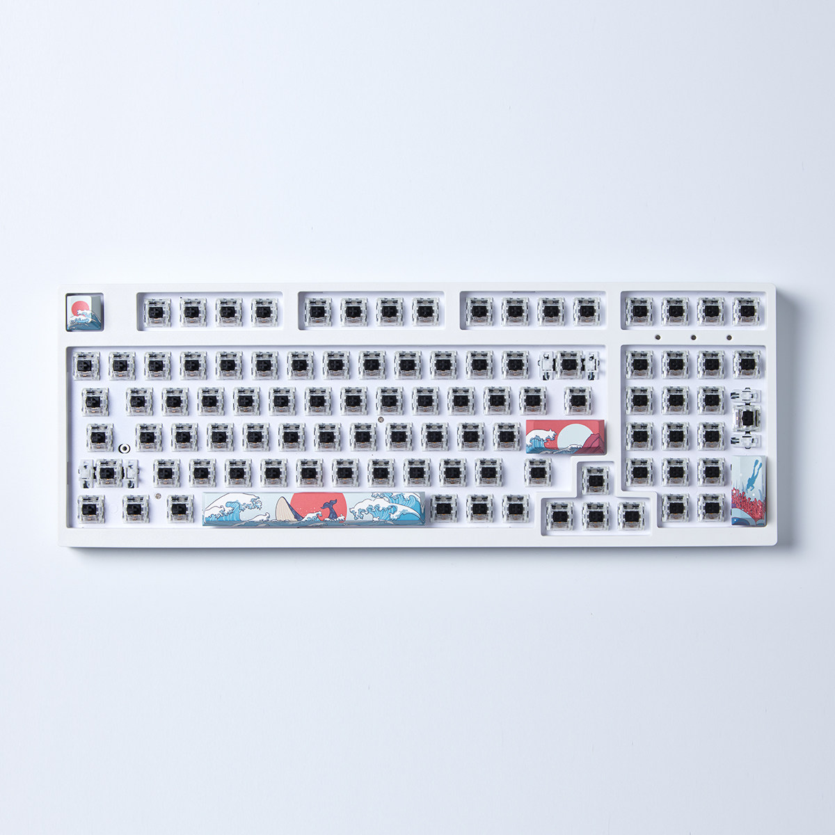 4 قطع من أغطية المفاتيح بتصميم - مراجعة Keycaps Spacebar 6.25U Custom وسعره