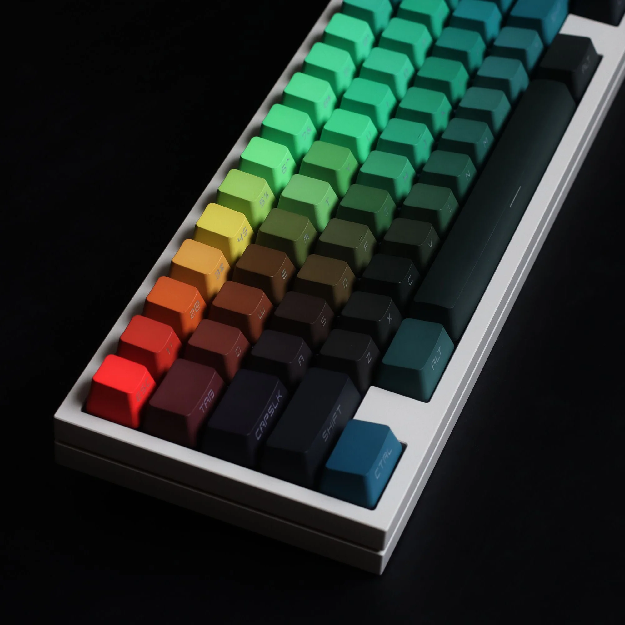 مجموعة واحدة من أغطية المفاتيح - مراجعة Keycaps Oem Profile 87 Keys وسعره