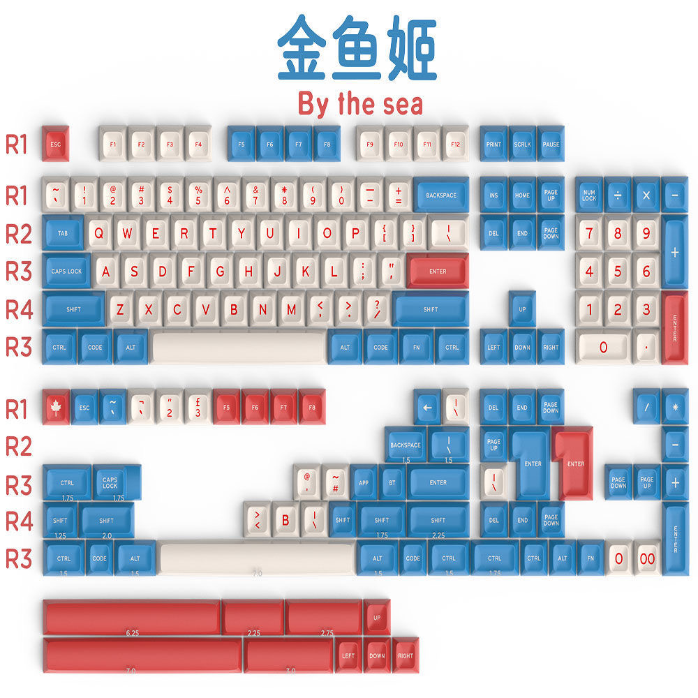 أغطية مفاتيح شخصية مزدوجة الطل - مراجعة Keycaps Gmk Clone Abs وسعره