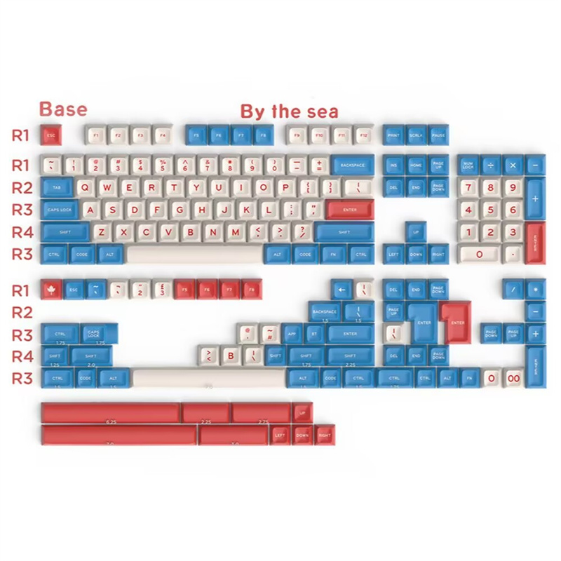 GMK 172 مفاتيح مجموعة كاملة AB - مراجعة Keycaps Set Sa Profile Abs وسعره