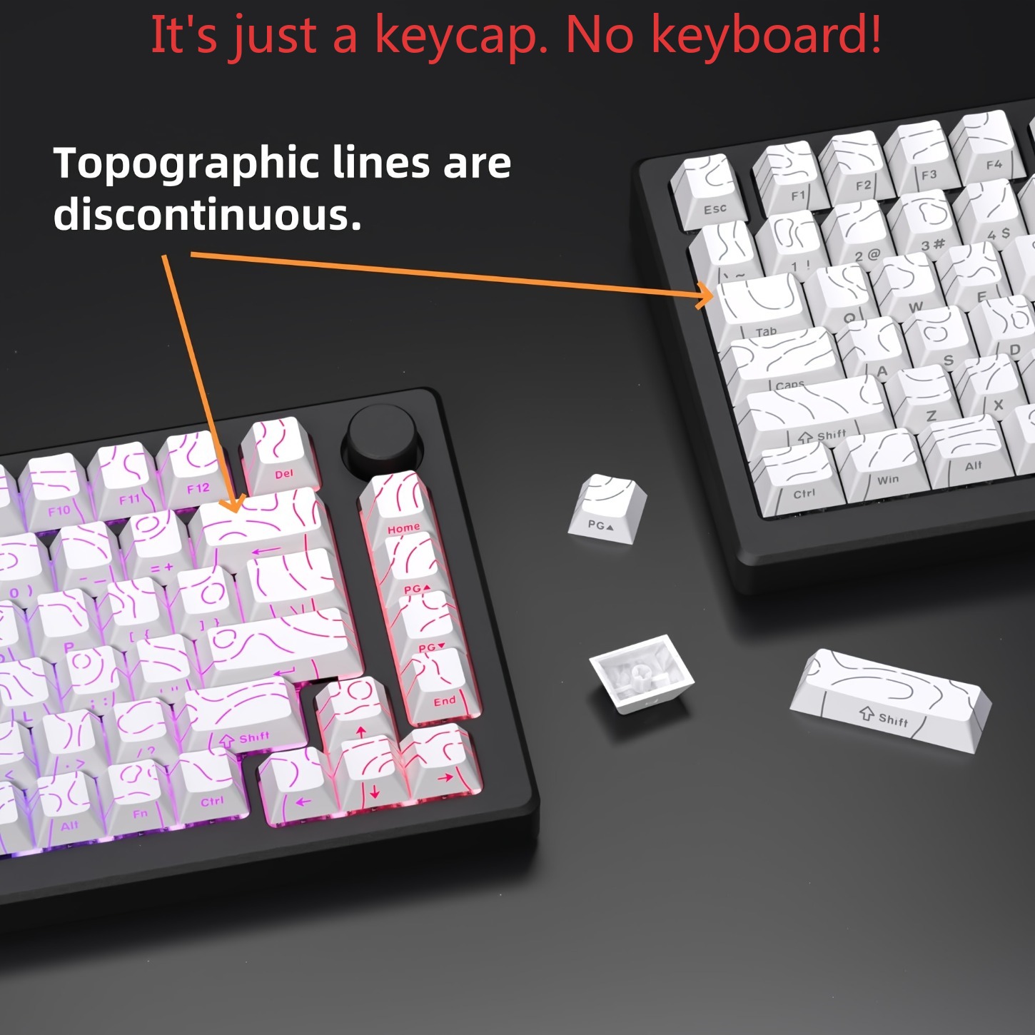 أغطية مفاتيح PBT كونتور لاين 2 - مراجعة Keycaps Cherry Profile Pbt وسعره