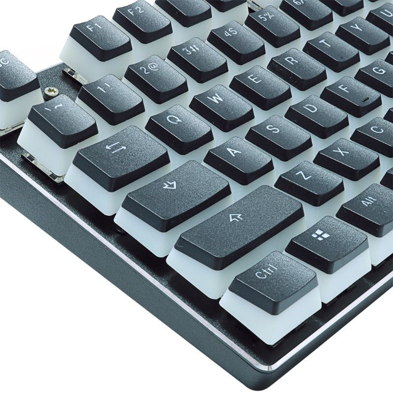 DoubleShot الحليب بودنغ PBT أغ - مراجعة Keycaps Pbt Double Shot 104 Keys وسعره