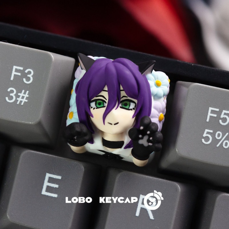 غطاء مفتاح من الراتنج بتصميم ل - مراجعة Keycaps Artisan Resin Handmade وسعره