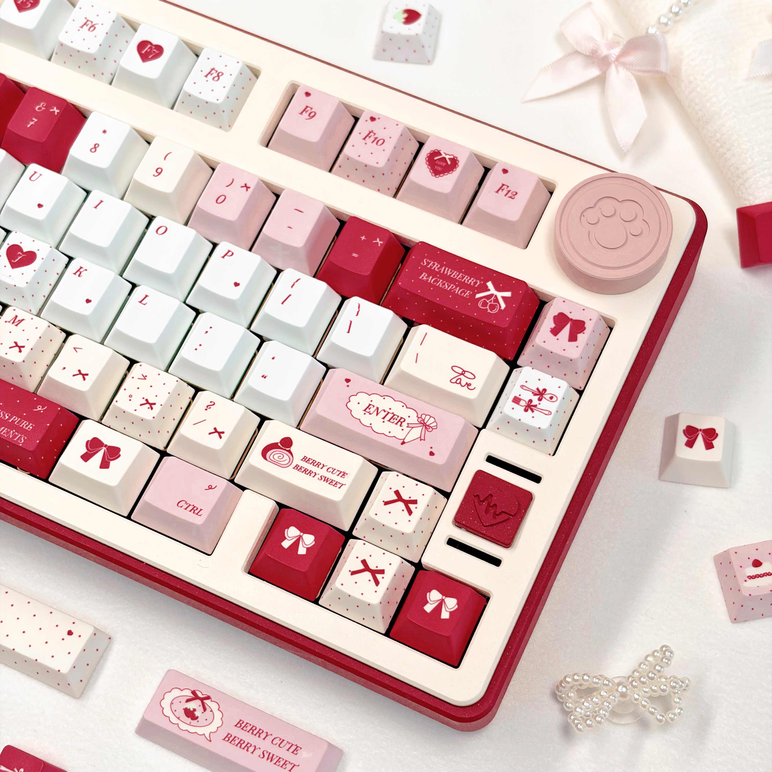 مجموعة أغطية مفاتيح PBT جديدة  - مراجعة Keycaps Cherry Profile Pbt وسعره