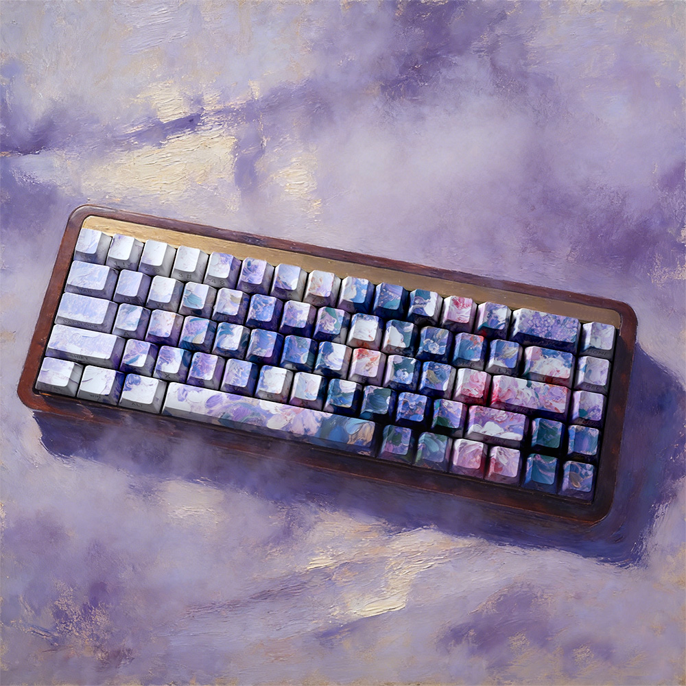 غطاء مفاتيح شفاف مطبوع على الج - مراجعة Keycaps Cherry Profile Pbt وسعره
