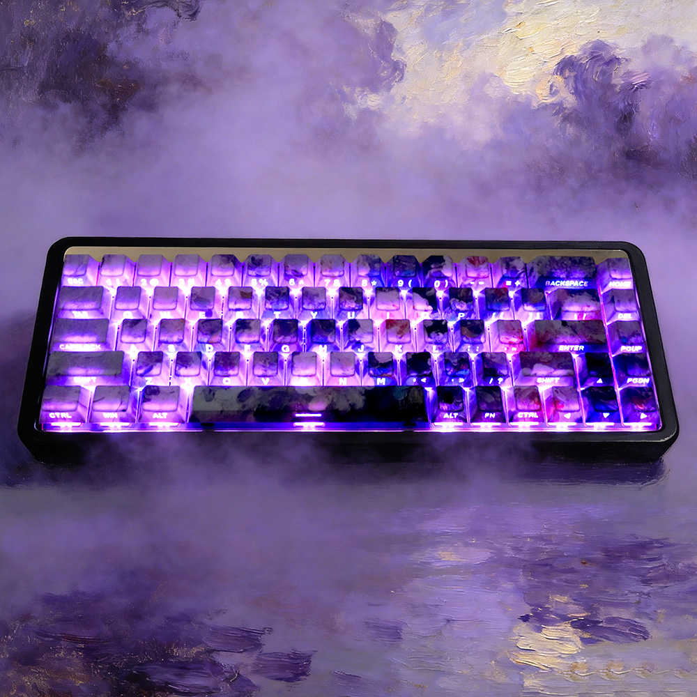 غطاء مفاتيح شفاف مطبوع على الج - مراجعة Keycaps Cherry Profile Pbt وسعره