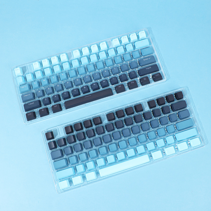 أغطية مفاتيح متدرجة لملح البحر - مراجعة Keycaps Pbt Double Shot 104 Keys وسعره