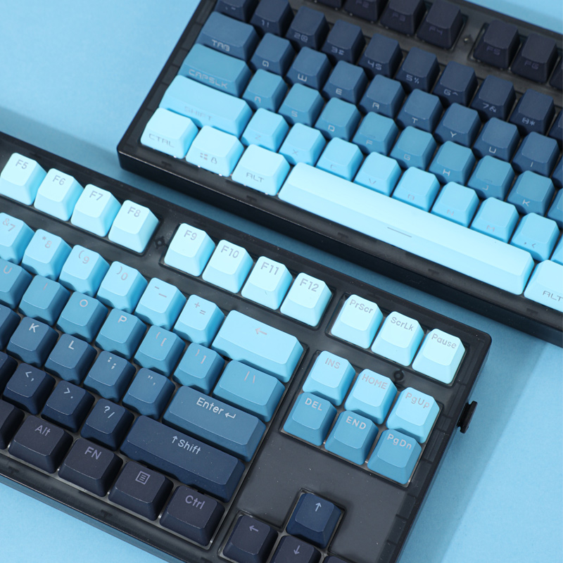 أغطية مفاتيح متدرجة لملح البحر - مراجعة Keycaps Pbt Double Shot 104 Keys وسعره