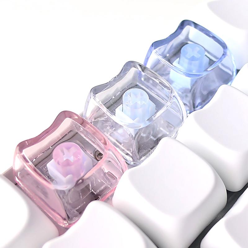 10/20 قطعة أغطية مفاتيح شفافة  - مراجعة Keycaps Blank Pbt 1U وسعره