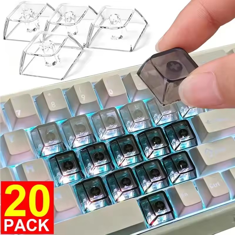 10-20 قطعة من أغطية المفاتيح ا - مراجعة Keycaps Cherry Profile Pbt وسعره