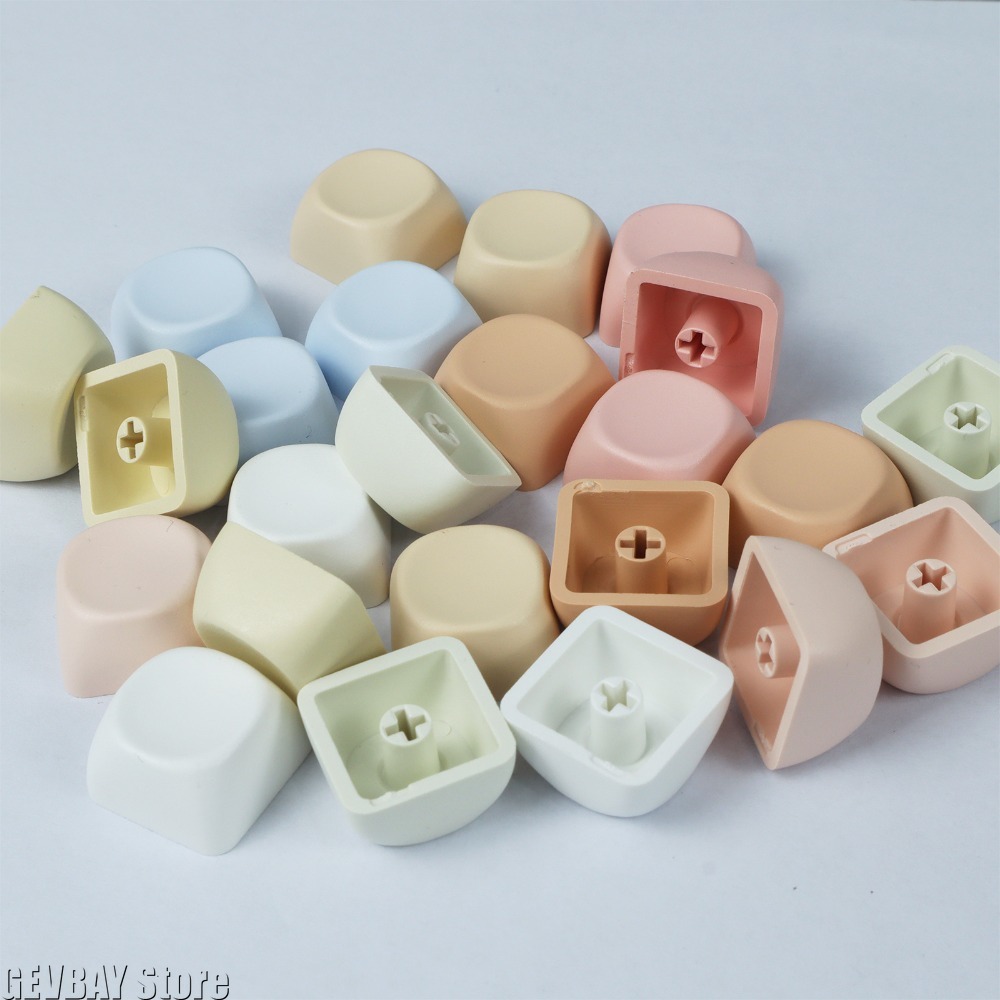 10 قطع من أغطية المفاتيح الفار - مراجعة Keycaps Blank Pbt 1U وسعره