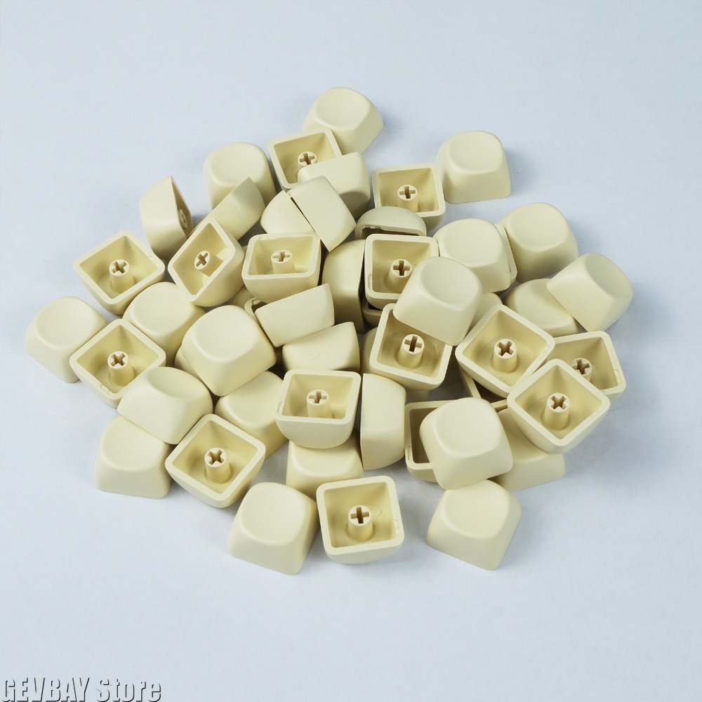 10 قطع من أغطية المفاتيح الفار - مراجعة Keycaps Blank Pbt 1U وسعره