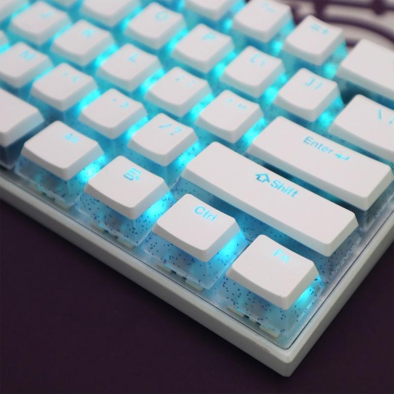 Y1UB لوحة مفاتيح ميكانيكية ذات - مراجعة Keycaps Pbt Double Shot 104 Keys وسعره