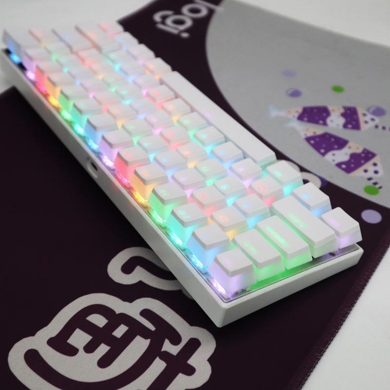 Y1UB لوحة مفاتيح ميكانيكية ذات - مراجعة Keycaps Pbt Double Shot 104 Keys وسعره