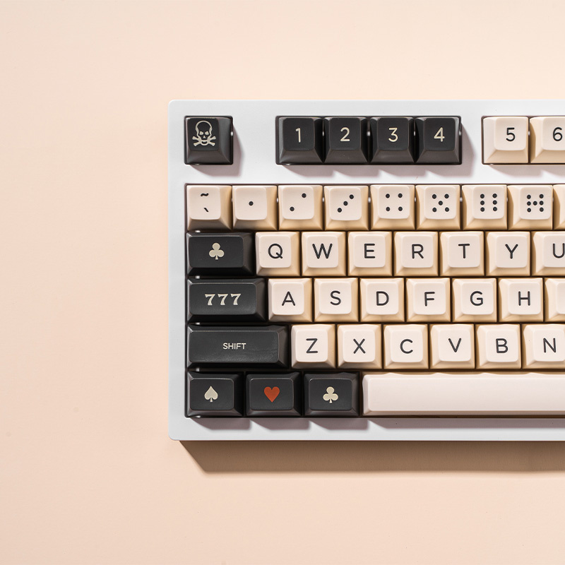 1 مجموعة النرد موضوع كيكابس سا - مراجعة Keycaps Set Sa Profile Abs وسعره