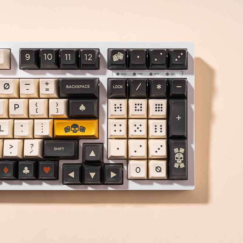 1 مجموعة النرد موضوع كيكابس سا - مراجعة Keycaps Set Sa Profile Abs وسعره