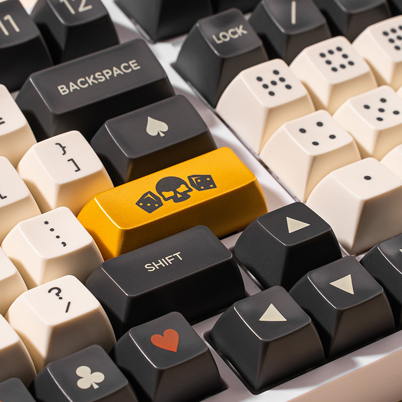 1 مجموعة النرد موضوع كيكابس سا - مراجعة Keycaps Set Sa Profile Abs وسعره