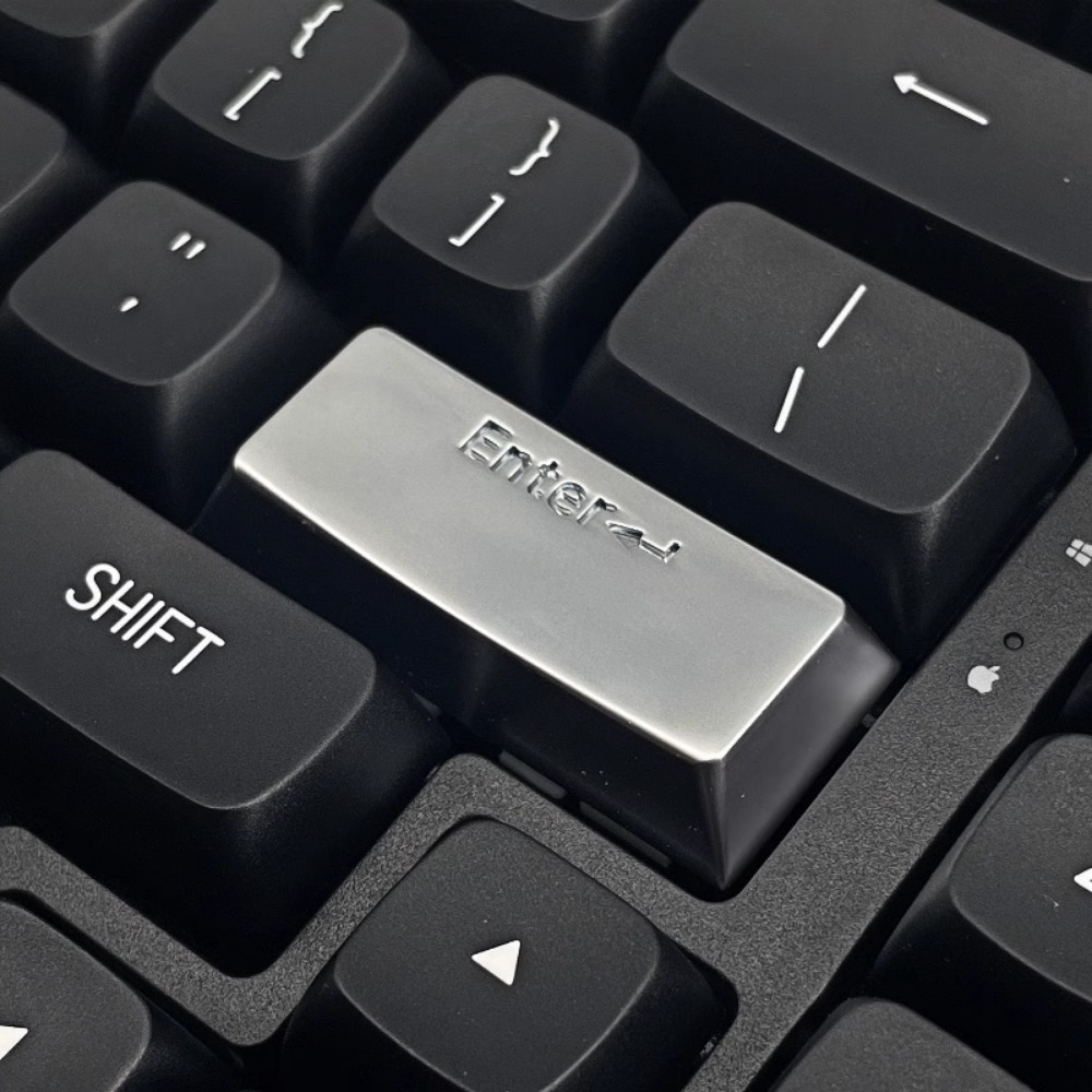 1 قطعة سبائك الألومنيوم أدخل م - مراجعة Keycaps Cherry Profile Pbt وسعره