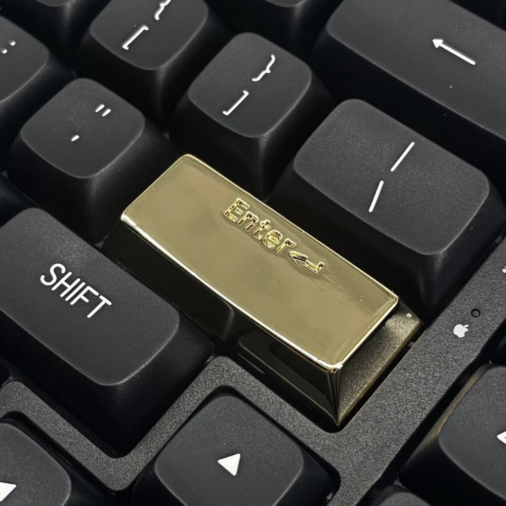 1 قطعة سبائك الألومنيوم أدخل م - مراجعة Keycaps Cherry Profile Pbt وسعره