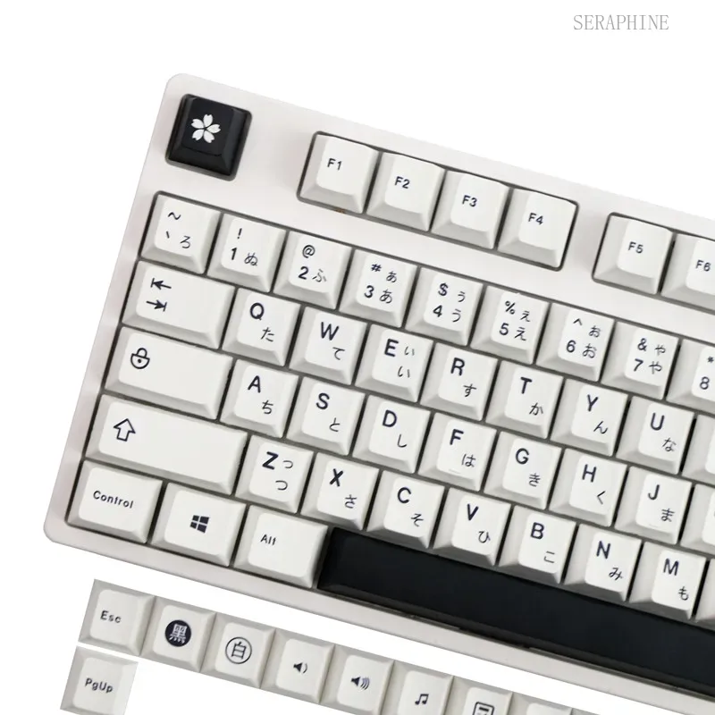 129 مفتاحًا، تصميم بسيط، أغطية - مراجعة Keycaps Pbt Double Shot 104 Keys وسعره