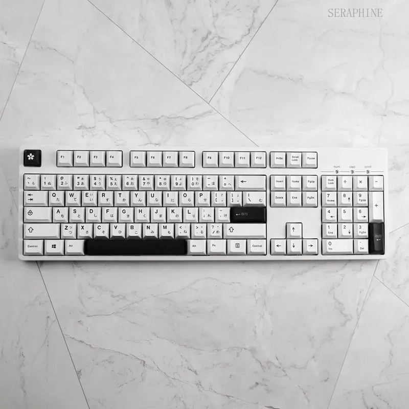 129 مفتاحًا، تصميم بسيط، أغطية - مراجعة Keycaps Pbt Double Shot 104 Keys وسعره