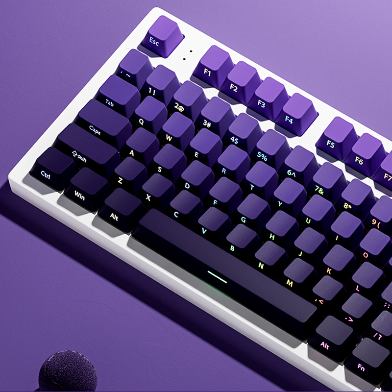 الكرز الشخصي الجانب طباعة RGB  - مراجعة Keycaps Cherry Profile Pbt وسعره