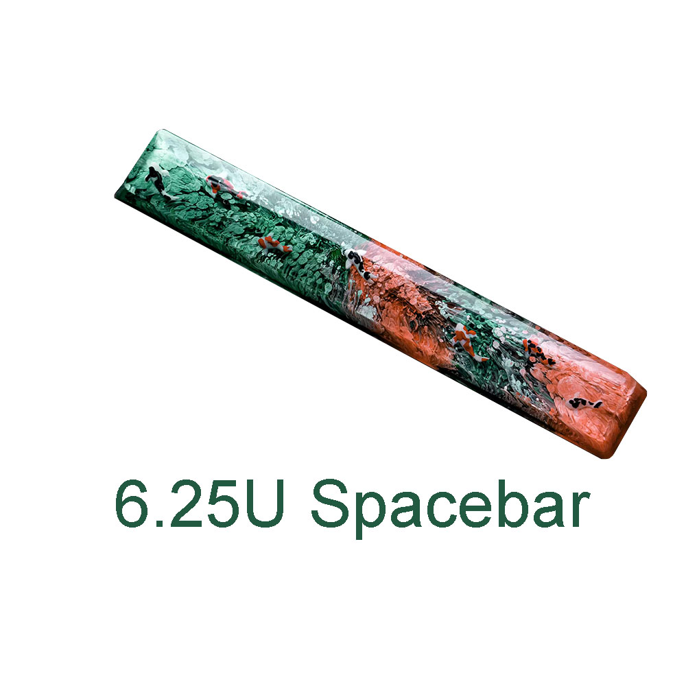 لوحة المفاتيح الميكانيكية 6.25 - مراجعة Keycaps Spacebar 6.25U Custom وسعره