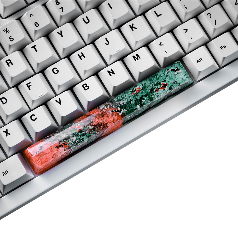 لوحة المفاتيح الميكانيكية 6.25 - مراجعة Keycaps Spacebar 6.25U Custom وسعره