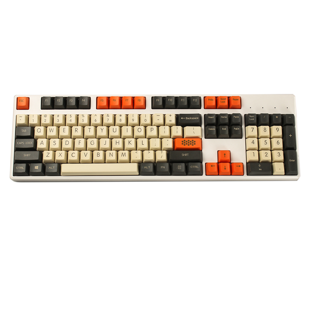 YMDK الكربون 61 87 104 أفضل طب - مراجعة Keycaps Oem Profile 87 Keys وسعره